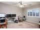 Office space featuring hardwood shutters and carpeted flooring at , Las Vegas, NV 89117