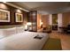 Cozy bedroom features a comfortable king-size bed, warm lighting, and modern artwork at 135 E Harmon Ave # 518, Las Vegas, NV 89109