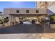 Covered entrance with convenient drop-off points for taxis and valet parking at 135 E Harmon Ave # 518, Las Vegas, NV 89109