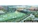 Window view overlooking the golf course with driving range at the property at 135 E Harmon Ave # 518, Las Vegas, NV 89109