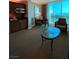 Open concept living room with floor-to-ceiling windows offering panoramic views and natural light at 135 E Harmon Ave # 518, Las Vegas, NV 89109
