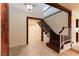 Inviting entryway with wooden stairs and access to other areas at 1440 Rawhide Rd, Boulder City, NV 89005
