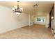 Spacious room featuring built in shelves, tile floors, and recessed lighting at 1440 Rawhide Rd, Boulder City, NV 89005