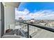 Relax on this balcony with seating, and city and mountain views at 150 Las Vegas Blvd # 1118, Las Vegas, NV 89101