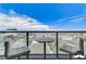 Balcony featuring stunning city views, seating for two, perfect for relaxing and enjoying the scenery at 150 Las Vegas Blvd # 1118, Las Vegas, NV 89101
