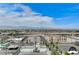 Expansive city views with a clear blue sky and desert mountains in the distance at 150 Las Vegas Blvd # 1118, Las Vegas, NV 89101