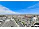Expansive city views with a clear blue sky and desert mountains in the distance at 150 Las Vegas Blvd # 1118, Las Vegas, NV 89101