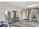 Well-appointed gym with free weights, machines, and mirror at 150 Las Vegas Blvd # 1118, Las Vegas, NV 89101