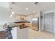 Bright kitchen with granite counters, a breakfast bar, and stainless steel appliances at 150 Las Vegas Blvd # 1118, Las Vegas, NV 89101