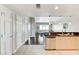 Spacious kitchen with an island, stainless steel appliances, and an open layout at 150 Las Vegas Blvd # 1118, Las Vegas, NV 89101