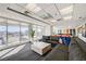 Spacious living area offering city views, a comfortable sectional sofa, and stylish decor at 150 Las Vegas Blvd # 1118, Las Vegas, NV 89101