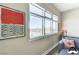 Enjoy the scenic views of Las Vegas from the living room window at 150 Las Vegas Blvd # 1118, Las Vegas, NV 89101