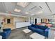 Stylish lounge with seating areas, kitchenette, and art, ideal for relaxation at 150 Las Vegas Blvd # 1118, Las Vegas, NV 89101