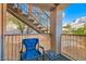 Cozy outdoor patio featuring seating area and views of the surrounding landscape and mountains at 2110 Los Feliz St # 1066, Las Vegas, NV 89156
