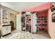 This spacious walk-in closet is equipped with ample shelving, hanging space and room to get ready at 27 Sirnoble St, Las Vegas, NV 89110