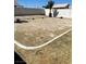 Desert backyard featuring a palm tree and decorative landscaping potential at 2721 Coffee Pot Ct, Las Vegas, NV 89106