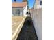 The side yard has gravel at 2721 Coffee Pot Ct, Las Vegas, NV 89106
