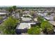 Home aerial featuring mature trees, and ample parking in the residential neighborhood at 2825 Burnham Ave, Las Vegas, NV 89169