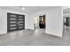 Bright foyer with modern double doors and a view into a living space at 3189 Montecito Dr, Las Vegas, NV 89120