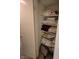 Linen closet fully stocked with fresh sheets and towels for everyday use at 3660 Haverhill St, Las Vegas, NV 89121