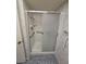 Updated shower with sliding glass doors and accessibility features for a safe and convenient bathing experience at 3660 Haverhill St, Las Vegas, NV 89121
