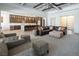 Open living space with comfortable seating and a seamless transition to the kitchen and dining areas at 4070 N Tee Pee Ln, Las Vegas, NV 89129