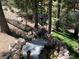 Backyard stream with stone borders. Natural beauty at 4125 Tyrol Way, Las Vegas, NV 89124