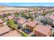 A sunny neighborhood with desert landscaping, mountain, and city views at 433 Royal Bridge Dr, Las Vegas, NV 89178