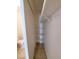 This bathroom features an ample storage closet to hold supplies at 4955 Jeffreys St # 403, Las Vegas, NV 89119