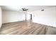 Open living room features modern flooring and neutral walls for a versatile and welcoming space at 516 Donner St, Las Vegas, NV 89107