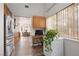 Bright kitchen area with natural light and a view to the backyard at 5260 Styers St, North Las Vegas, NV 89031