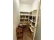 Well-organized pantry with ample shelving for food storage at 5318 Rio Eldorado Ct, North Las Vegas, NV 89031