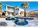 Backyard pool and patio area at 5737 Heather Breeze Ct, Las Vegas, NV 89141