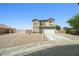 Two-story home featuring a front yard with desert landscaping at 6088 Gulf Island Ave, Las Vegas, NV 89156