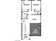 Upstairs floor plan featuring two bedrooms, living area, kitchen, and balcony at 627 Bellus Pl # Lot 156, Henderson, NV 89015