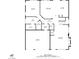 Detailed floor plan showing the layout of the home, including room dimensions and square footage at 6453 Mount Eden Ave, Las Vegas, NV 89139