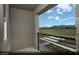 Private balcony with views of the city and surrounding landscape at 6698 Nimbus Ave # Lot 17, Las Vegas, NV 89130