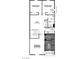 Detailed floor plan featuring bedrooms, loft, laundry, and balcony for comfortable modern living at 6698 Nimbus Ave # Lot 17, Las Vegas, NV 89130