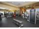 Fully equipped fitness center with modern exercise machines, free weights, and ample space for workouts at 7404 Eggshell Dr, North Las Vegas, NV 89084