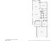 Detailed floorplan showcasing layout, room dimensions and relationships within the home at 7611 Redcloud Peak St St, Las Vegas, NV 89166