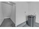 The water treatment system is neatly tucked away in this convenient storage area at 8012 Desire Ave, Las Vegas, NV 89128