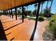 Covered patio area with palm trees and desert landscaping around the perimeter at 8225 Fulton Ranch St, Las Vegas, NV 89131