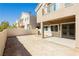 A charming backyard features a gravel area, perfect for outdoor enjoyment and easy landscaping at 10010 Aspen Rose St # 102, Las Vegas, NV 89183
