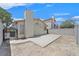 Exterior of home showing tile roof and gated parking area at 1356 Pleasant Brook St, Las Vegas, NV 89142
