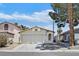 Charming one-story home featuring a two-car garage and well-manicured landscaping at 1356 Pleasant Brook St, Las Vegas, NV 89142