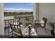 Relaxing balcony featuring outdoor furniture and a beautiful view at 145 Harmonica Ave # Lot 23, Henderson, NV 89015