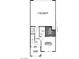 Floorplan featuring a 2 car garage, foyer, primary bedroom, walk-in closet, and covered porch at 145 Harmonica Ave # Lot 23, Henderson, NV 89015