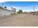 Spacious lot featuring ample parking or storage space with room for a boat or RV at 1595 E Camero Ave, Las Vegas, NV 89123