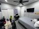 Bedroom with desk, ideal for both study and relaxation at 1619 Tangerine Rose Dr, Las Vegas, NV 89142