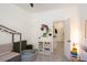 Bright playroom with lots of toys, a ball pit, and access to other areas of the home at 2021 Pelican Sky Beach Ave, North Las Vegas, NV 89081